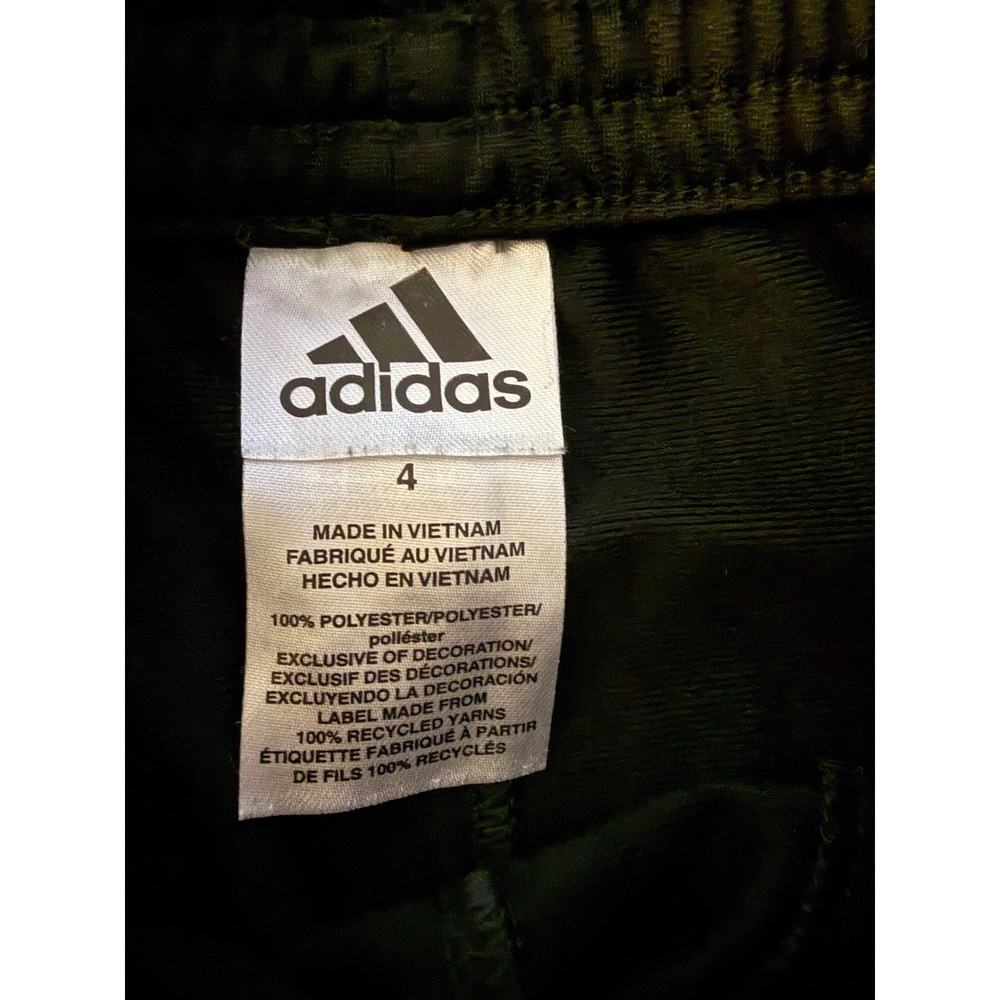 Adidas‎ Boys Tracksuit Set Black Red 3-Stripe Zip Jacket Jogger Pants Size 4 - Picture 7 of 8